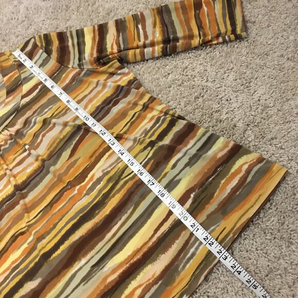 Hey Jupiter Vintage 3/4 Sleeve Voyage Top - Picture 15 of 16